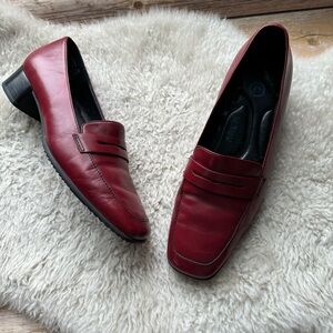 Rockport Women's Red Loafers